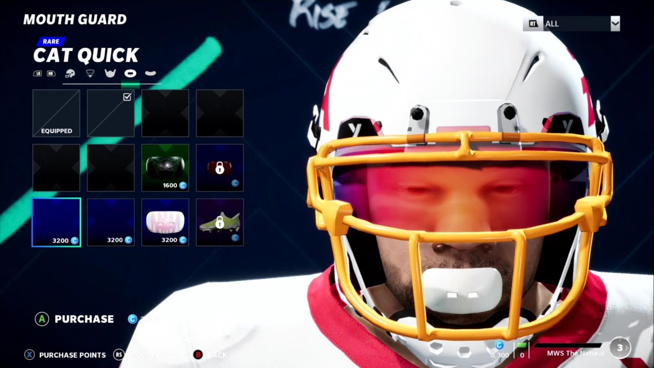 Madden 21 The Yard Equipment: Mouthgaurds, Tucked Jerseys and More!