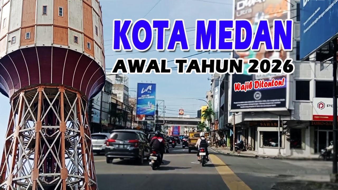 Jalan-Jalan Santai Menikmati Ramainya Kota Medan