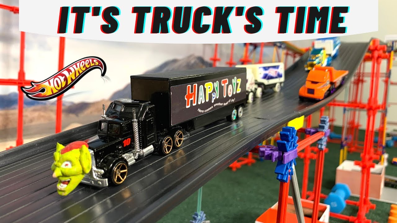 All Heavyweight | Diecast Hot Wheels Truck Racing