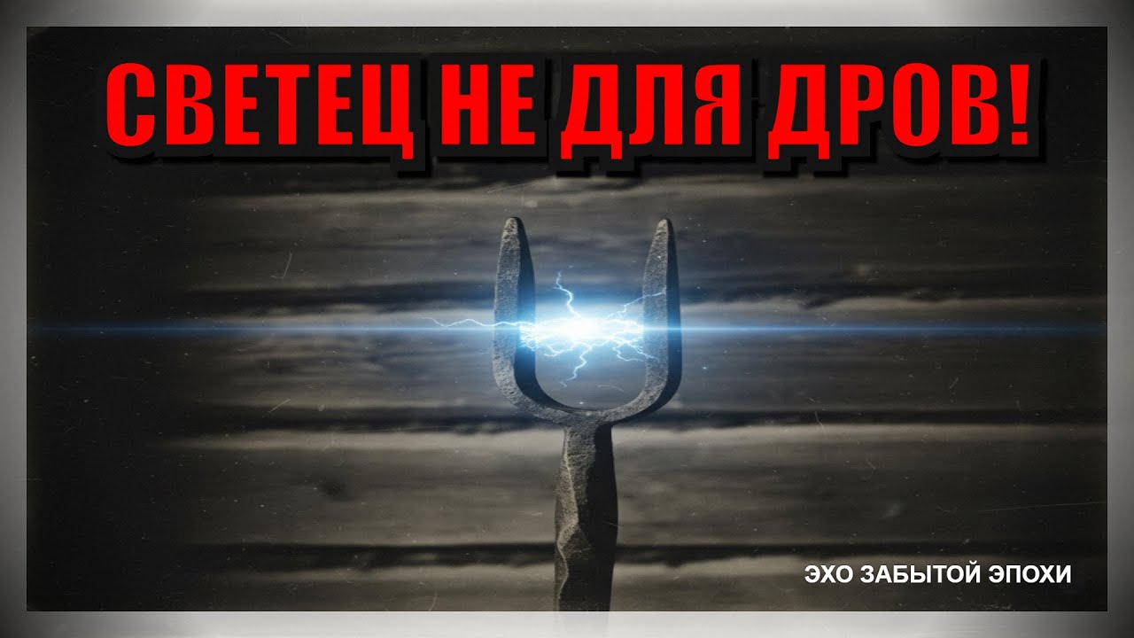 Светец — это НЕ держатель для дров! Тайна атмосферного электричества предков