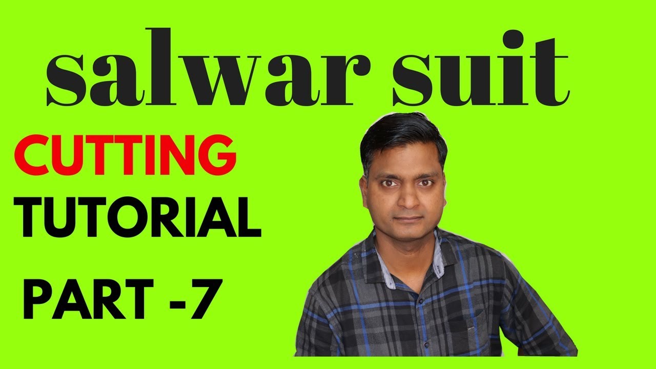 salwar suit cutting in hindi part - 7