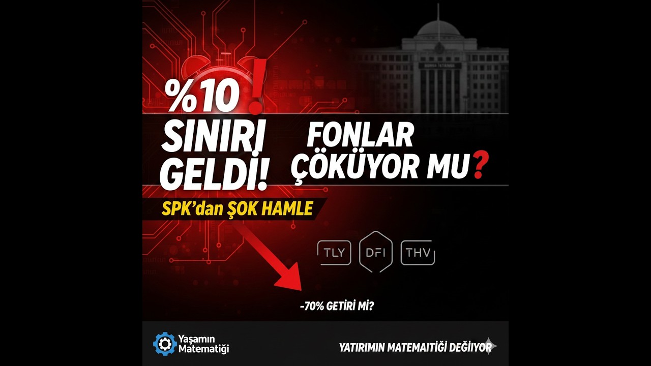 Serbest Fonlarda YOLUN SONU MU? | SPK’dan %10 Hamlesi! (TLY, DFI, THV)
