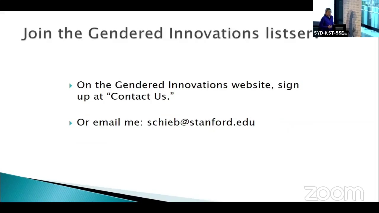 Gendered Innovations in Science, Medicine and Engineering