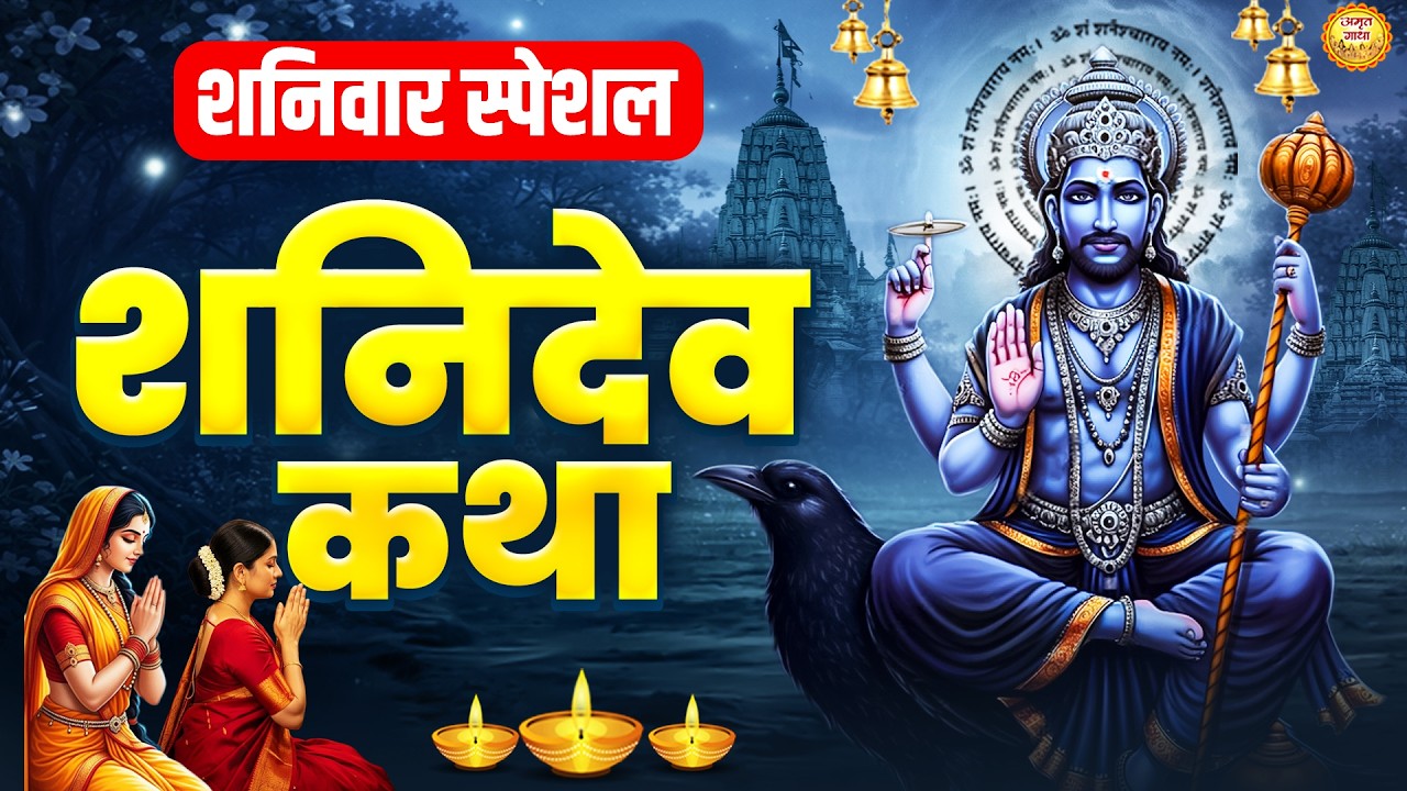 Shree Shani Katha - आज शनिदेव की कथा सुनने मात्र से शनिदेव आपके सारे दोष दूर कर देते हैं - शनि कथा