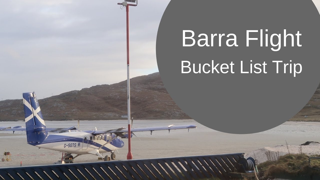 Bucket List Trip Part 1 -  Flight from Barra taking off from beach [CC]