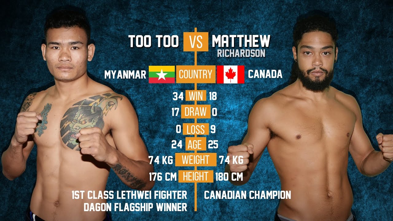 Too Too vs Matthew (Canada), Myanmar Lethwei Fight, 2015, Lekkha Moun, Burmese Boxing