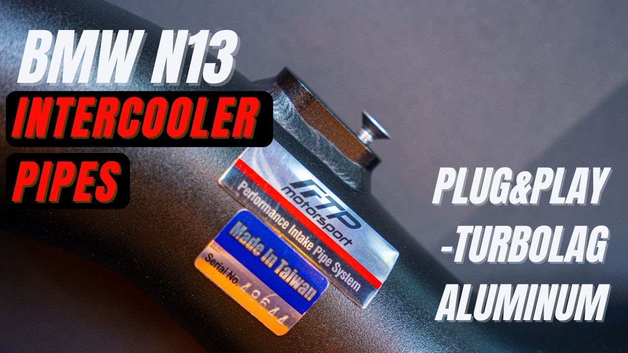 FTP BMW N13 intercooler PIPES