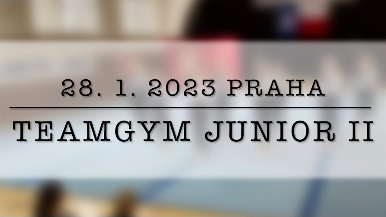 TeamGym Junior II - T. J. Sokol Uherské Hradiště - Přebor ČOS 28. 1. 2023