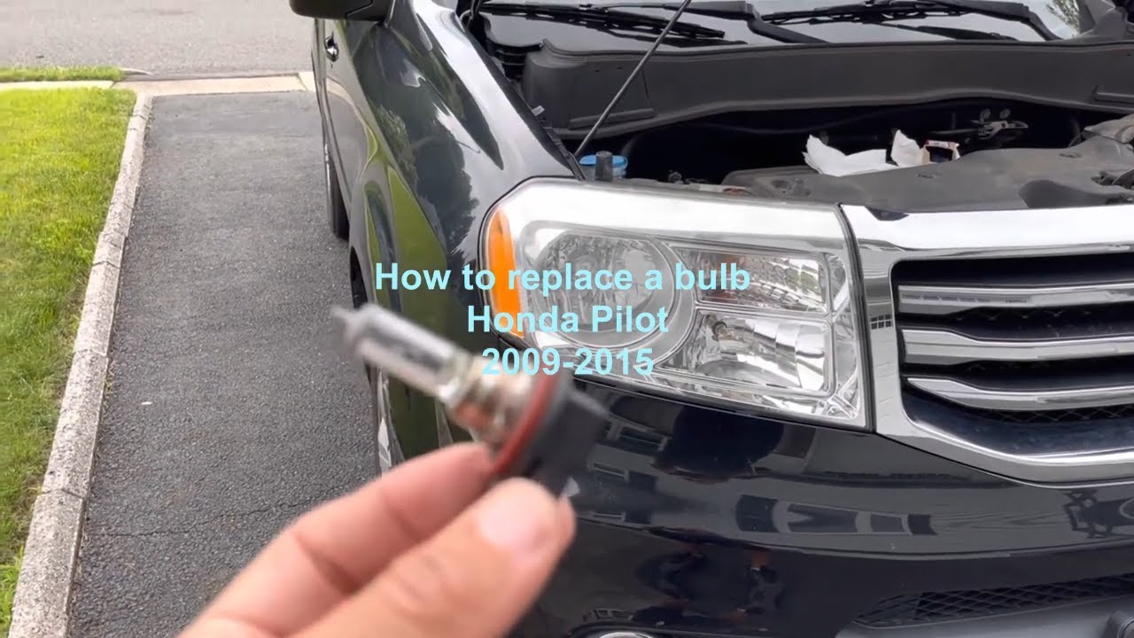 Как заменить лампочку Honda Pilot 09-15