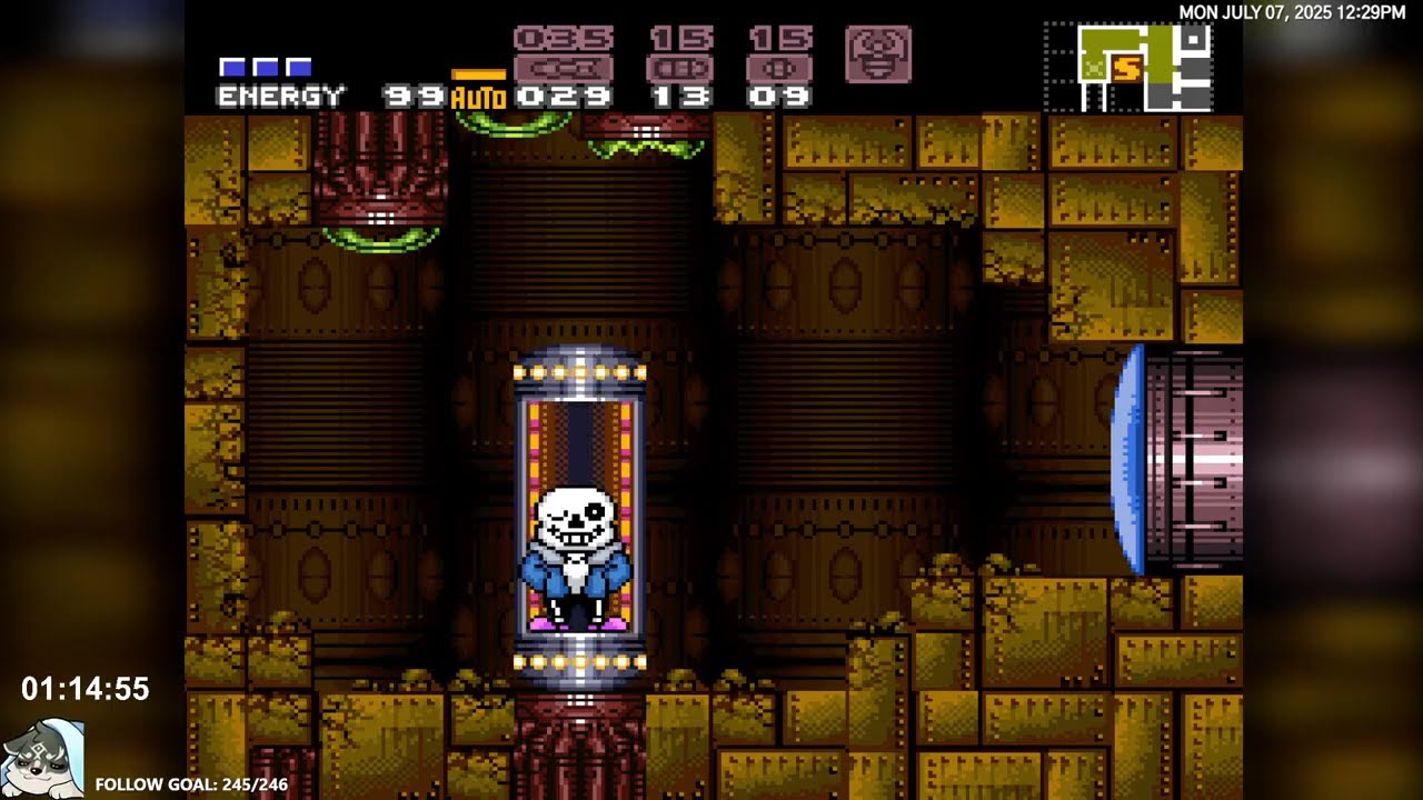 Super Metroid Map Rando Seed #32 (Hard/Tricky)