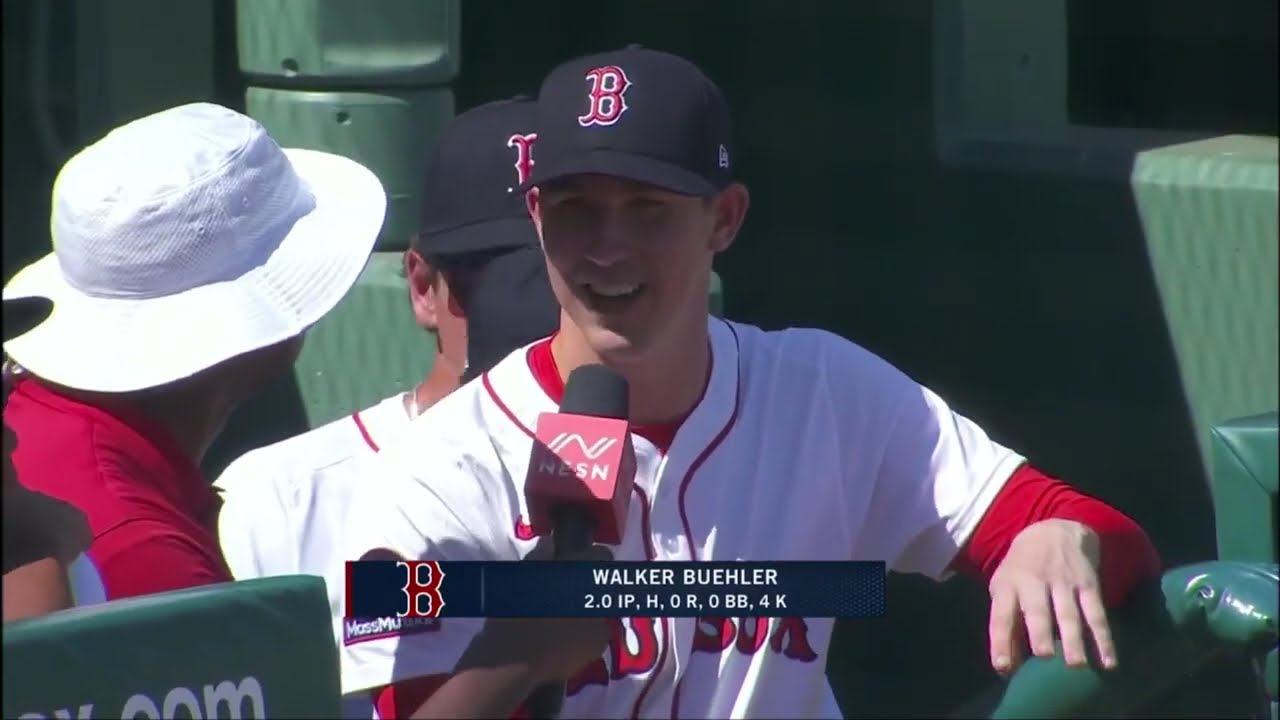 Every pitch of Walker Buehler’s very impressive first Spring Training start for the Red Sox
