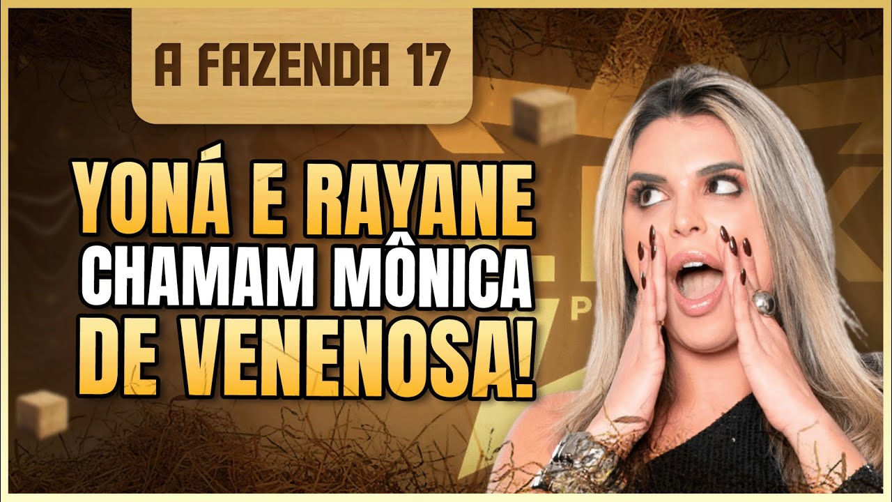 EXCLUSIVO: YONÁ, MARTINA E RAYANE FALAM DE MAL DA MÔNICA FONSECA |LINK PODCAST