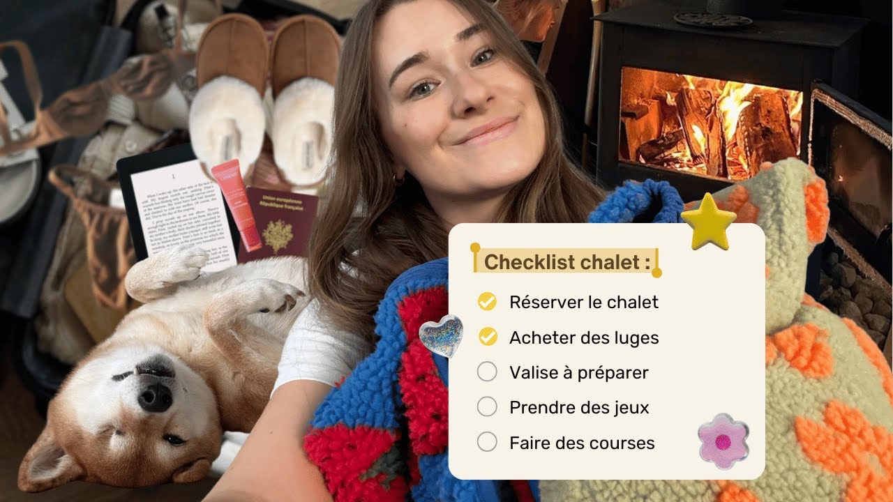ON PREPARE MA VALISE ENSEMBLE POUR UNE FIN DE SEMAINE EN CHALET