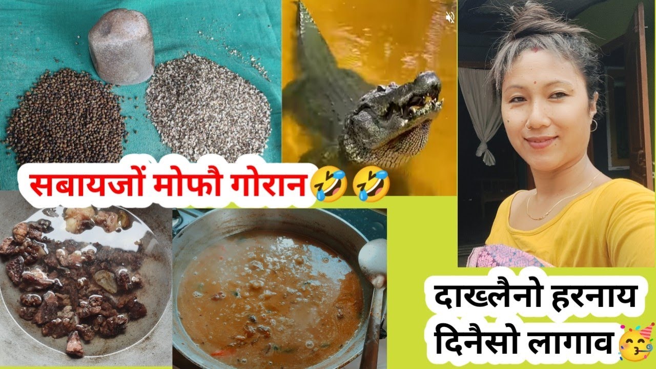 सबायजों मोफौ गोरान🤣🤣कबिता गालिमोन्नि दाख्लैनो हरनाय दिनैसो लागाव 🥳 jobanivlog