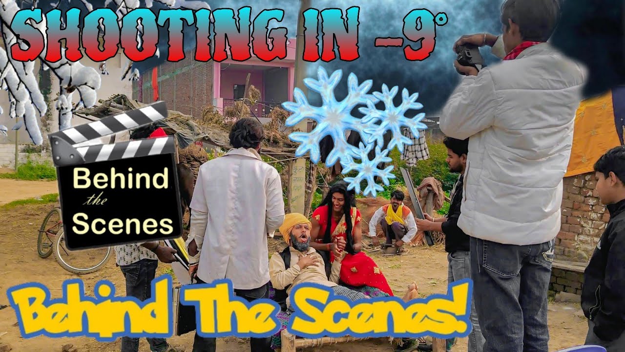 Itni Thandhi ❄️ me Shooting 