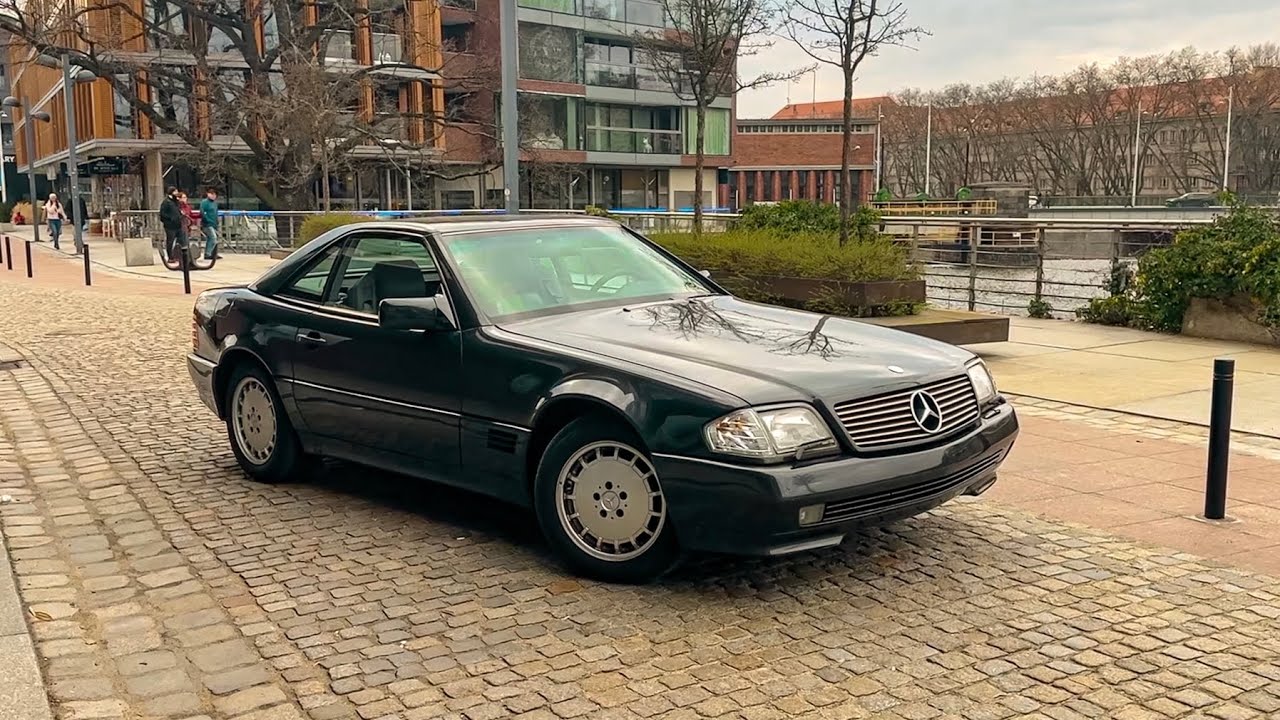 Zabytkowy Mercedes SL500 oczami MŁODEGO POKOLENIA