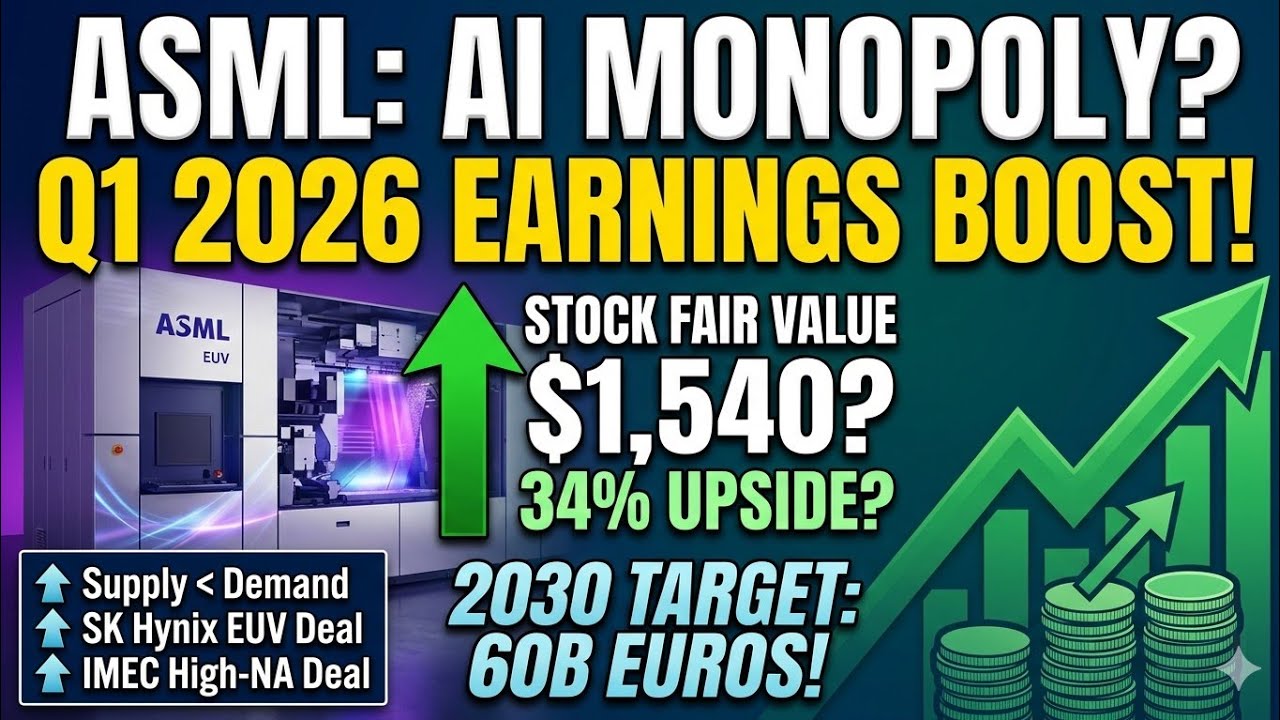 ASML Stock Analysis: The $2,000 Price Target and Why AI Needs It#ASML #StockMarket #Investing #AI 