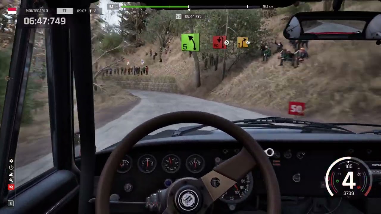 Assetto Corsa Rally, descendiendo Montecarlo con el Fulvia