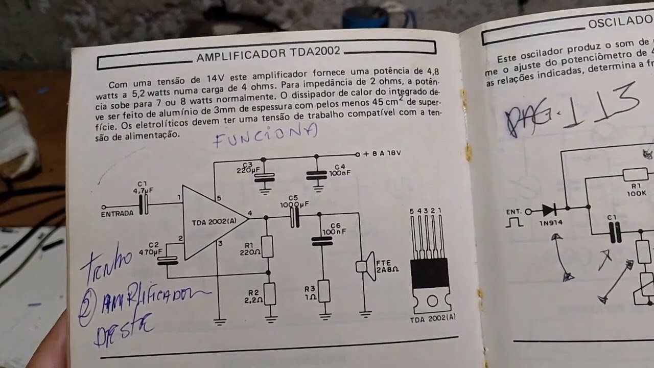 amplificador tda2002