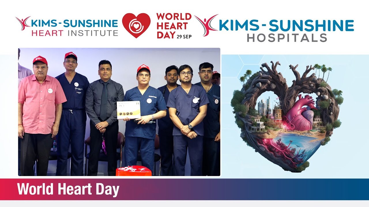 World Heart Day 2024 | Kims Sunshine Heart Institute | Kims Sunshine Hospitals
