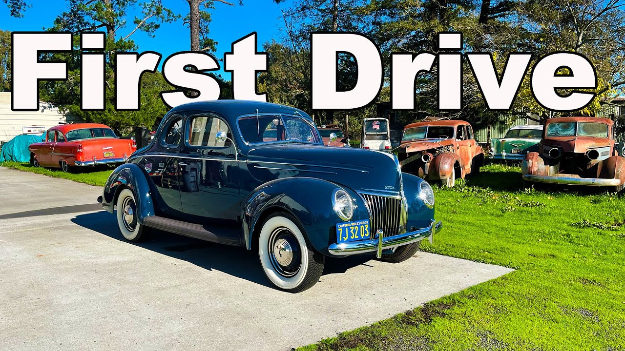 Первая поездка на этом прекрасном Ford 1939 года выпуска.