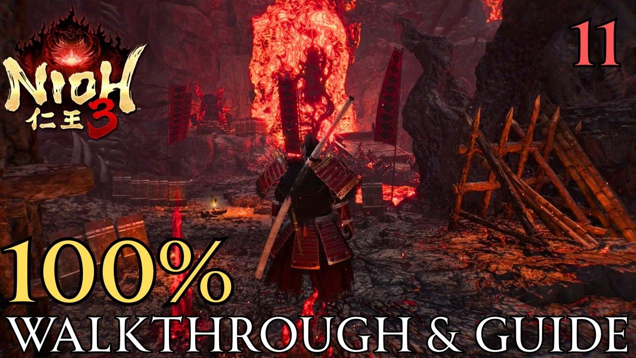 Nioh 3 100% Часть 11: Прохождение и руководство по локации &laquo;Тигель&raquo; в Микатагахаре