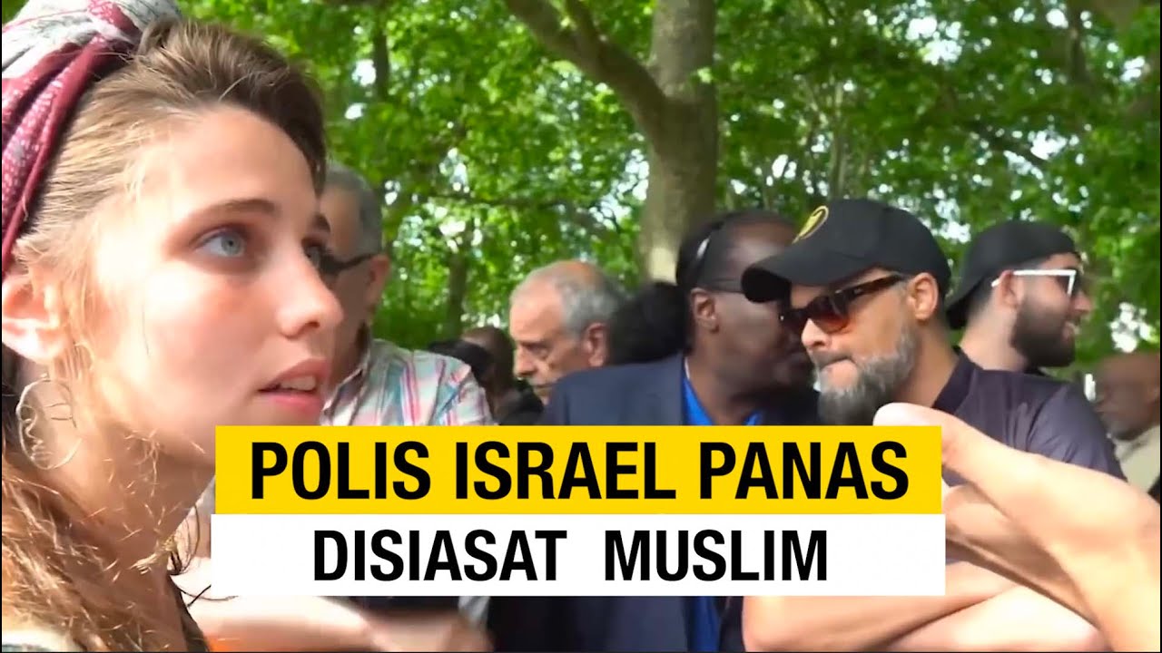 Polis Israel Panas Disiasat Muslim | Speakers' Corner | Hyde Park