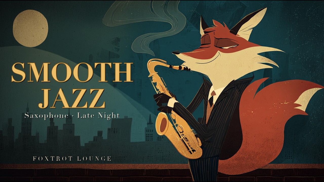 Smooth Jazz Saxophone 🎷 Relaxing Late Night Jazz Music for Study, Work & Focus