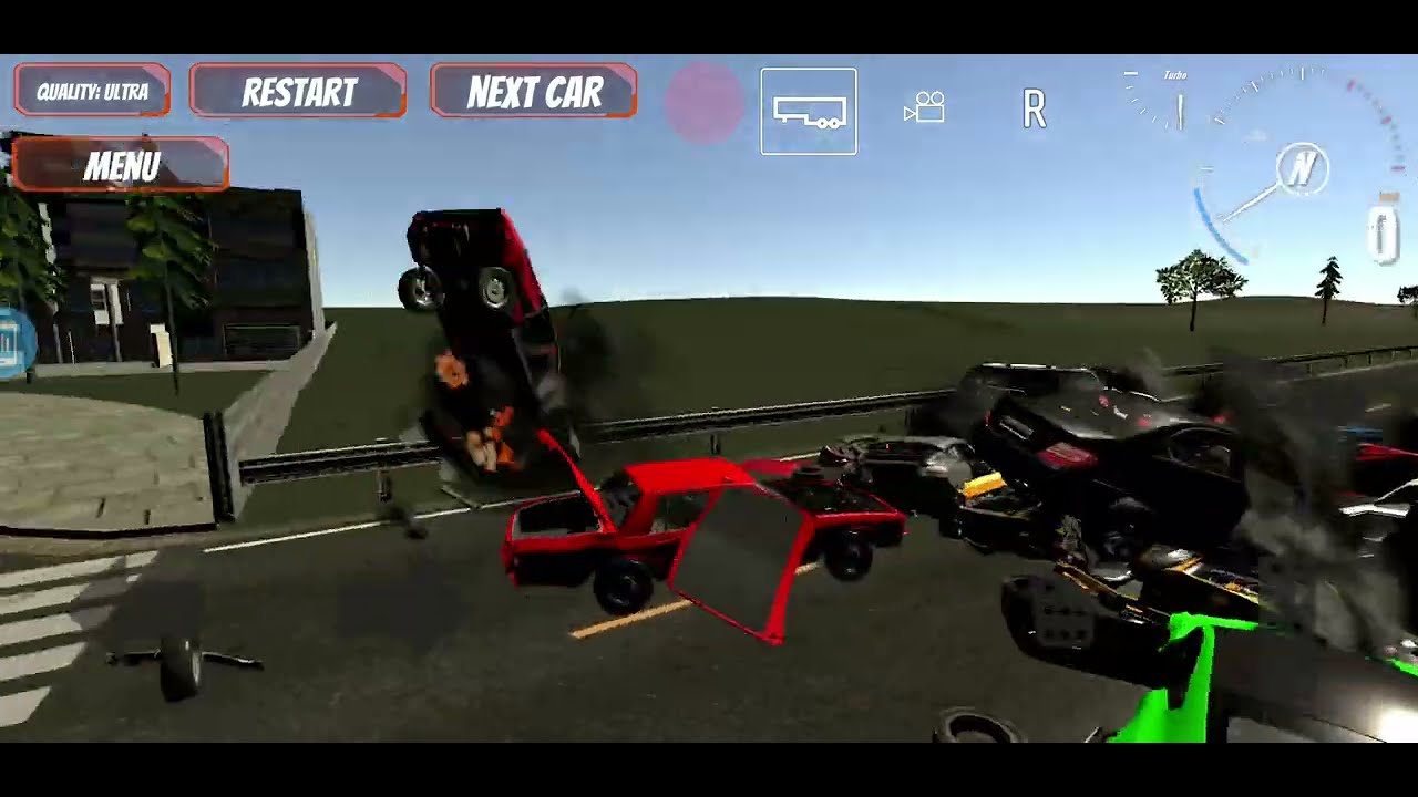 car crash pile up #19
