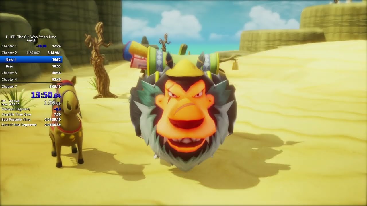 Fantasy Life i: The Girl Who Steals Time Any% Speedrun in 2:07:41