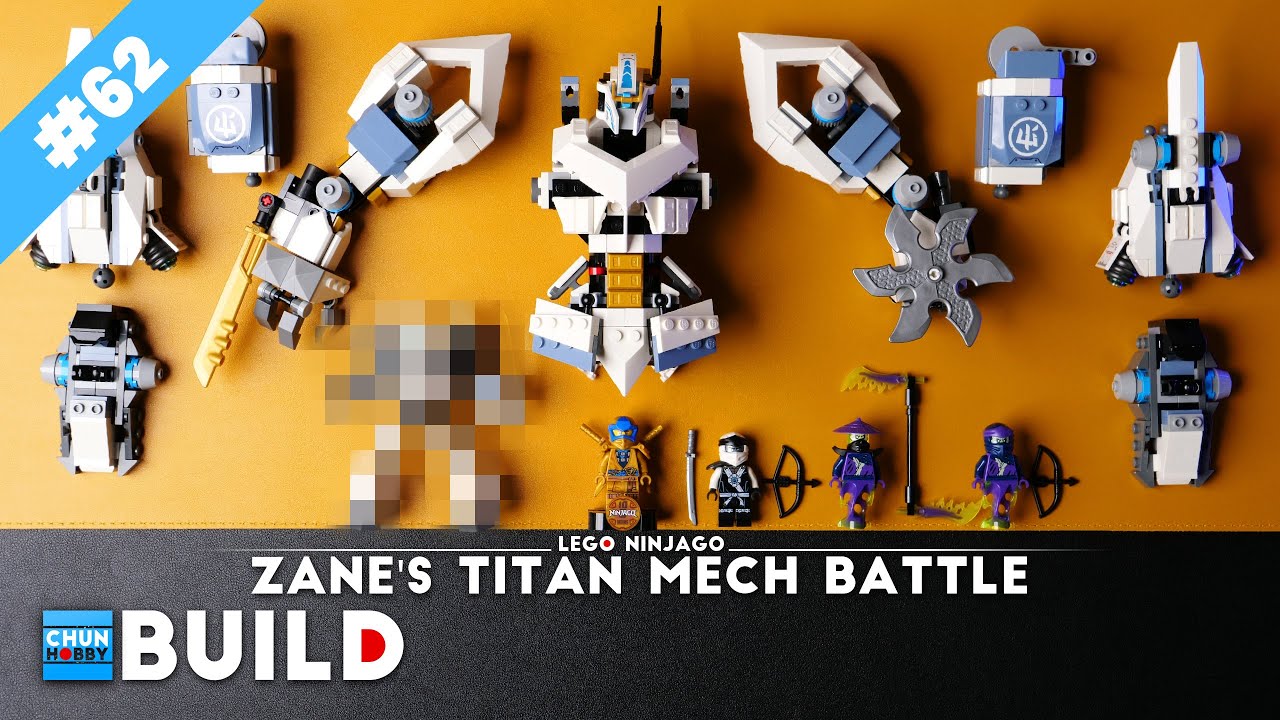 LEGO Speed Build! Ninjago 71738 Zane's Titan Mech Battle | LEGO Ninjago 2021 | Beat Build | ASMR