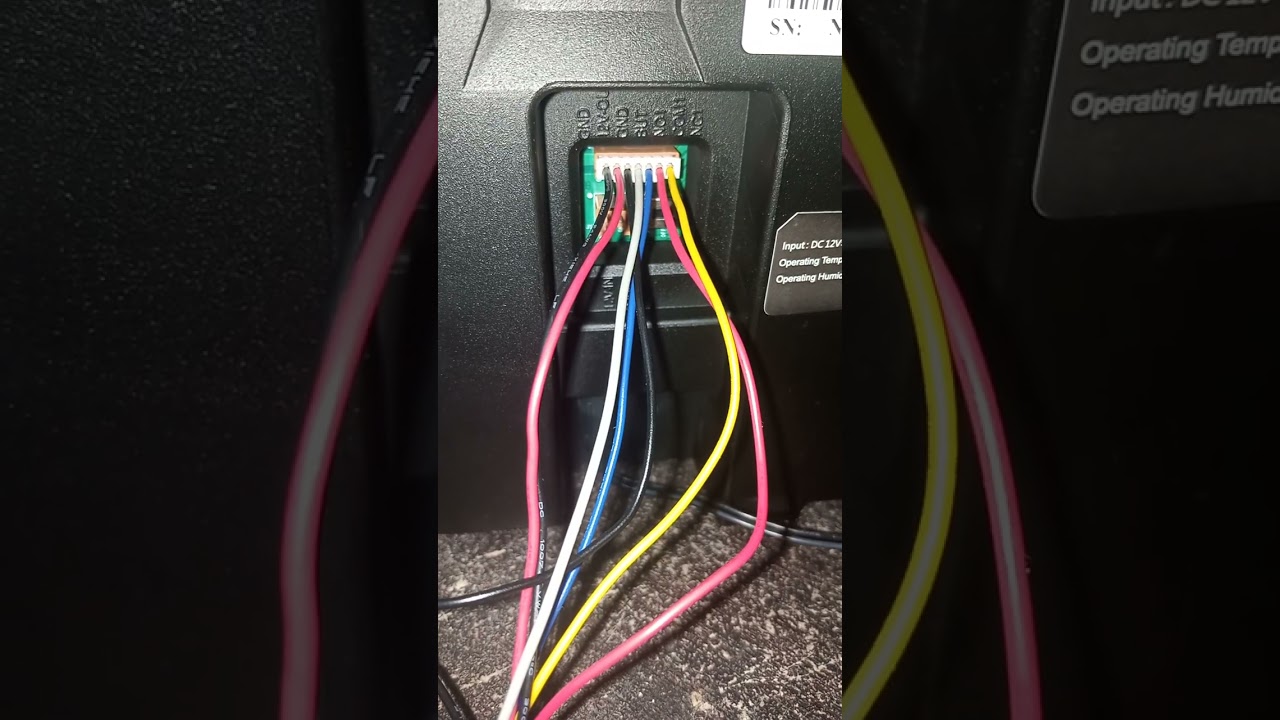 Cara seting kabel finger print solution x105 id
