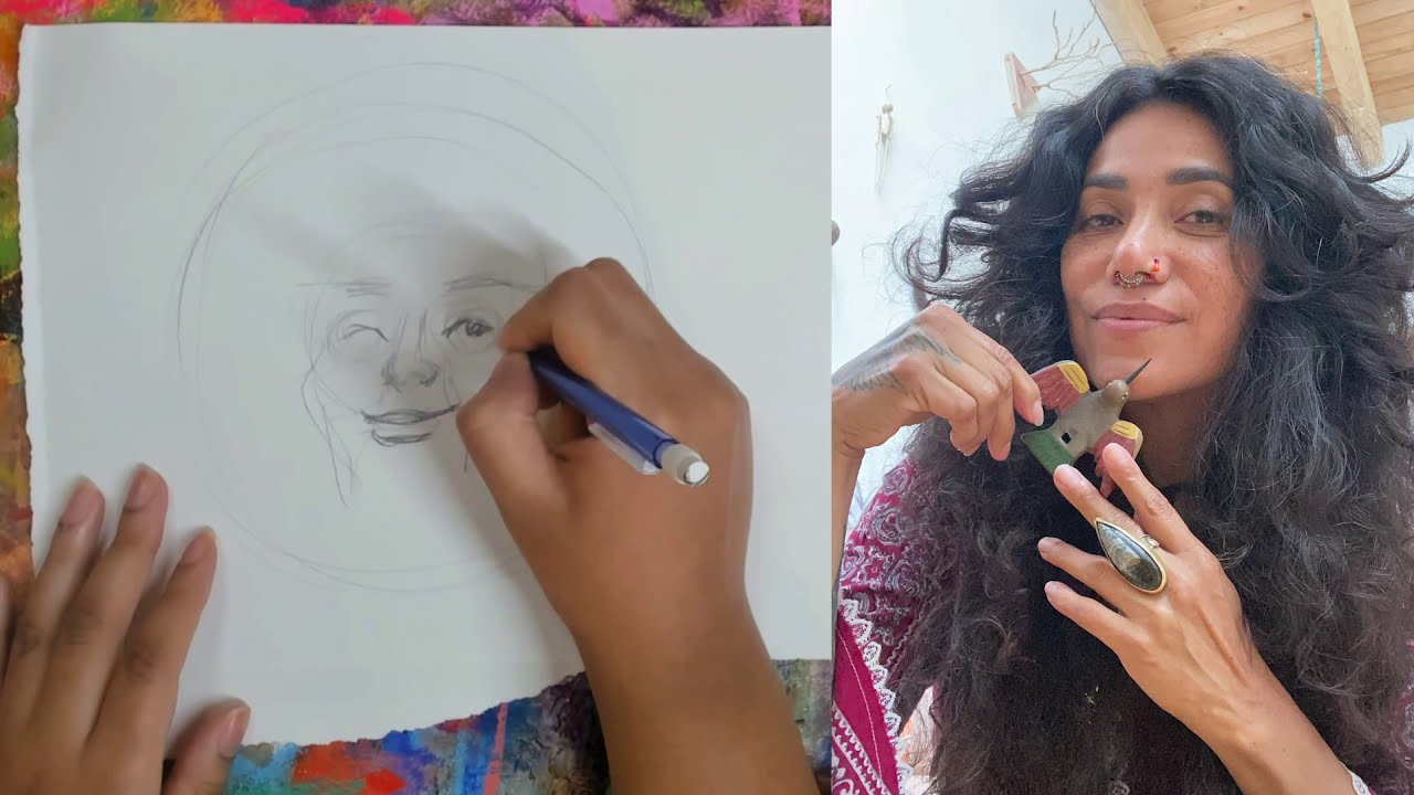 Grace Lin, Oge Mora & Yuyi Morales talk & draw each other - Pre-produced video