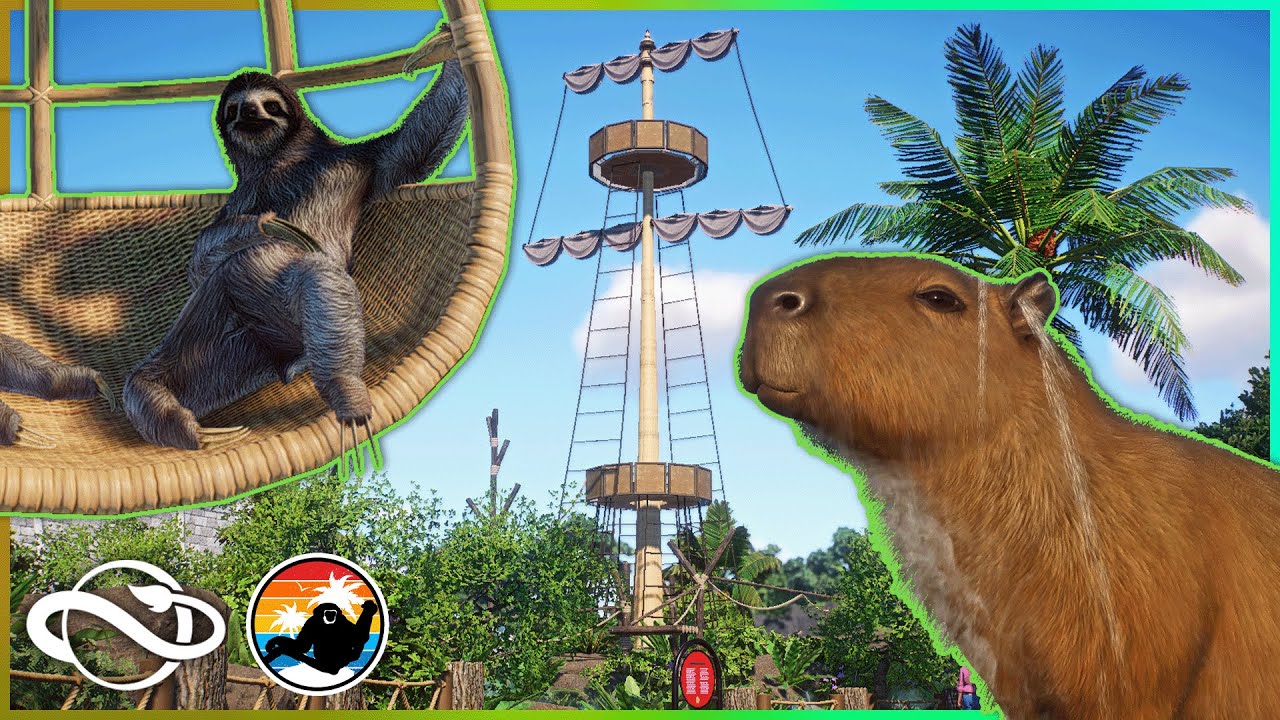Pirate-Themed Capuchin Capybara AND Sloth Speedbuild | 🏝️ CASTAWAY KEYS