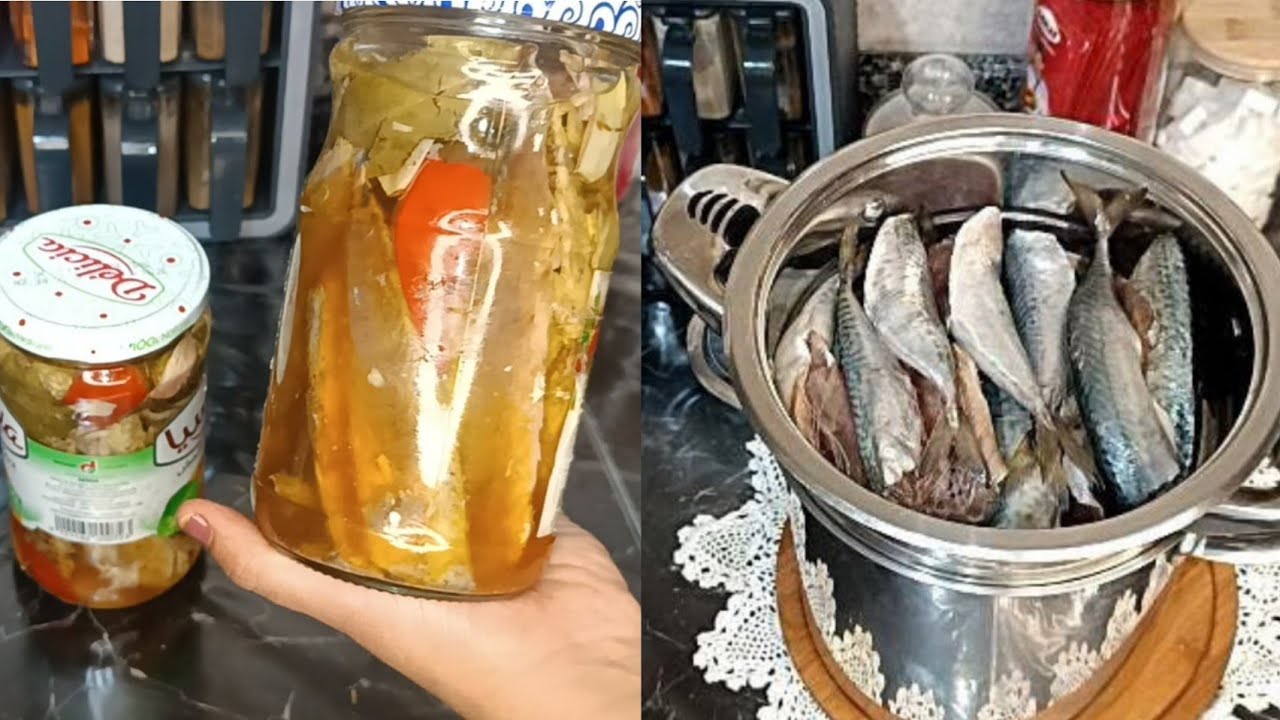 مستحيل تشريها من برا بعدما تجربي هاد الطريقة! كابيلا معلبة بلا مواد حافظة 👌🐟