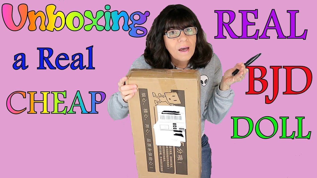 CHEAP BJD Unboxing, A really Cheap REAL BJD Doll, China AliExpress Full Set, #CheapBJD 😁💖🌹🌞