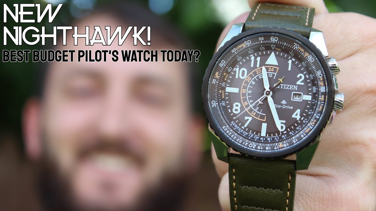 NEW Citizen Nighthawk | Full Hands On Review | Best Budget Pilot's Watch Today?!