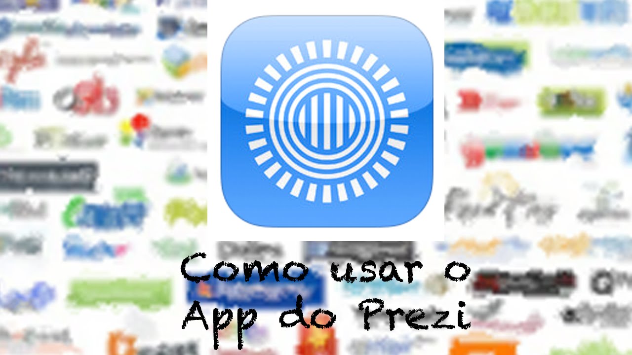 Como usar o Aplicativo do Prezi