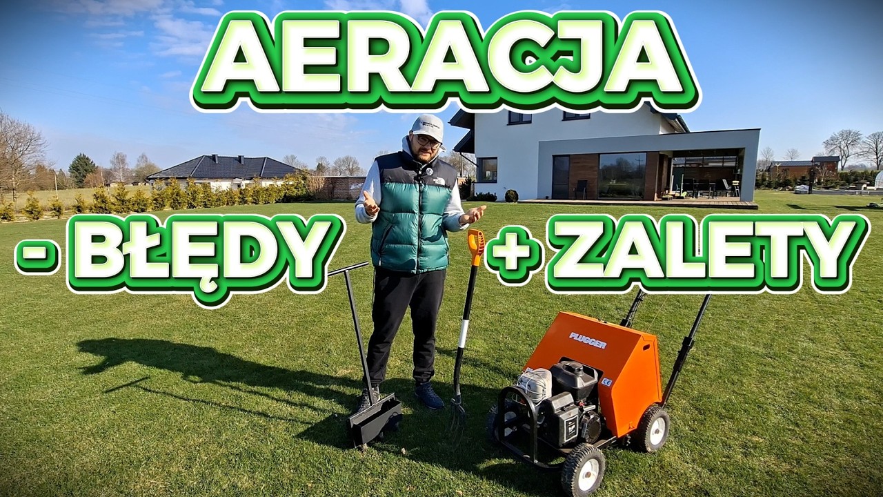 Aeracja może ZNISZCZYĆ trawnik?! Kiedy pomaga, a kiedy szkodzi, rodzaje aeracji i sprzętu