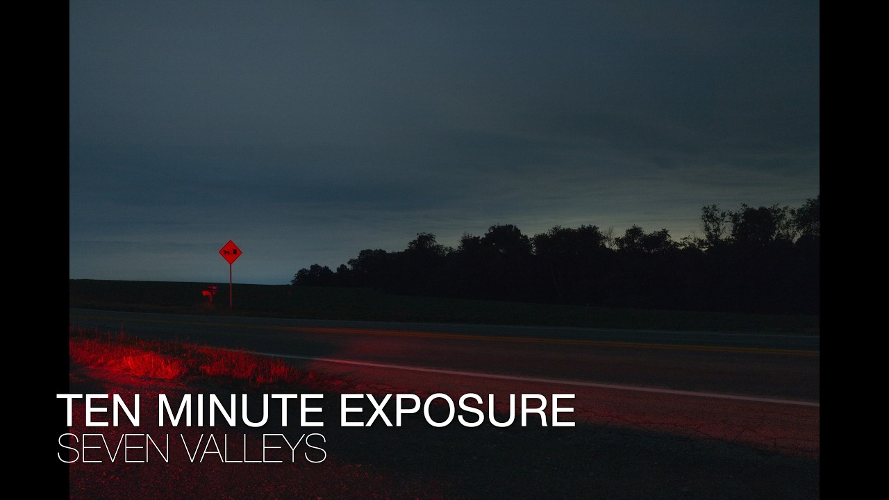 Seven Valleys at Night - Processing a Long Exposure in darktable