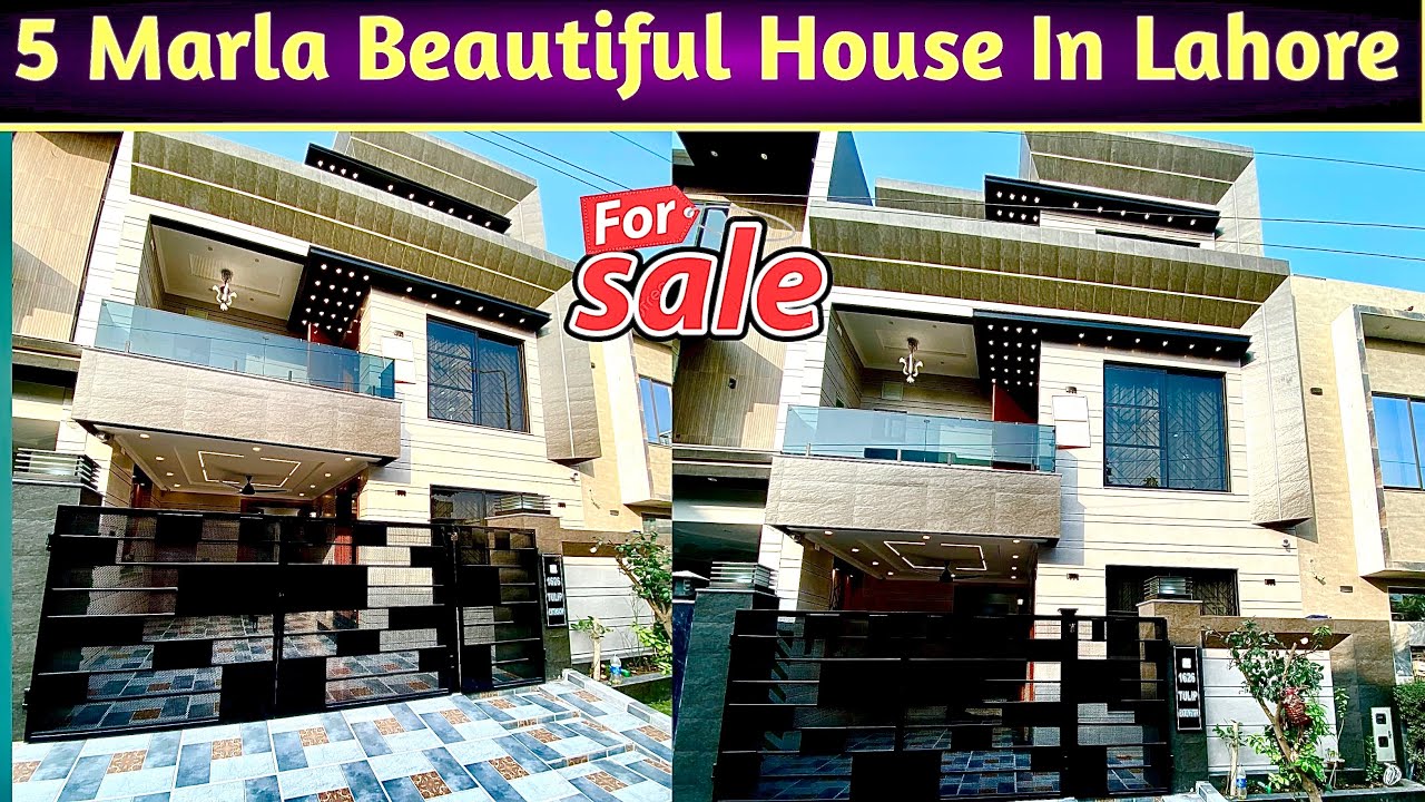 5 Marla House For Sale In Lahore | Complete Tour and Price 2026
