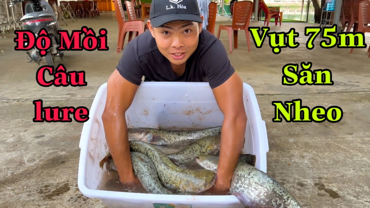 Độ Nhái Hơi Câu Nheo, Lk Vụt 10 Đường Lên 9 Con Khiến Chủ Hồ Choáng Váng ( tập 1 )