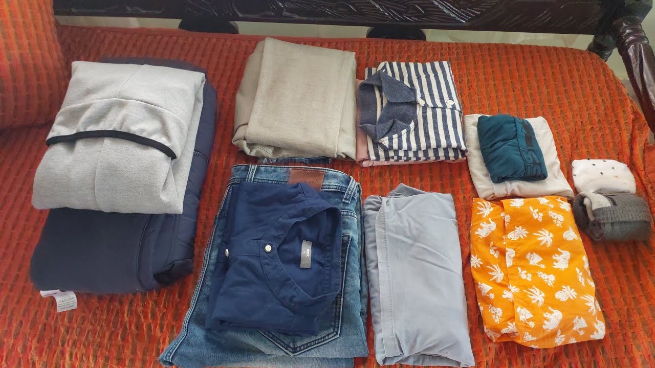 బట్టలు ఎలా మడత పెట్టాలి....👸 Best space saving floding hacks/Hacks for outfit/Menswear/ easy floding