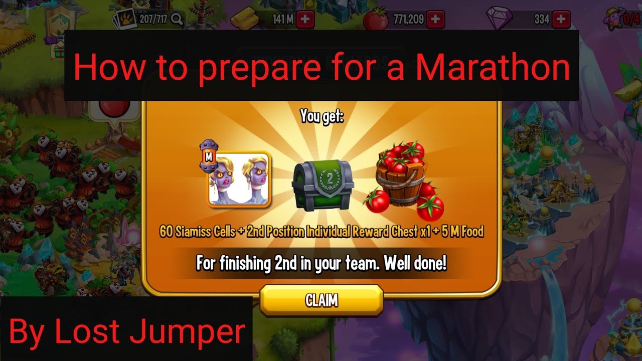 How to prepare for Marathon. F2P EXPLANATION!!!!Monster Legends