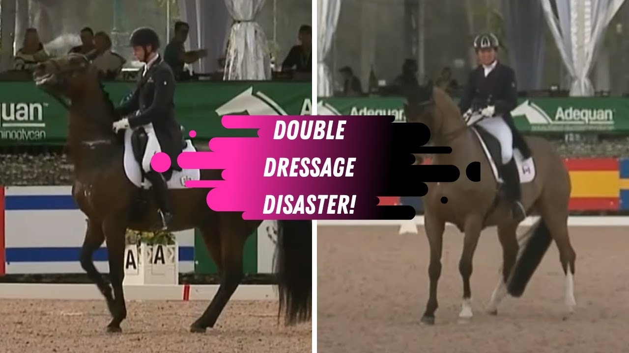 Double Dressage Disaster In The Grand Prix For Diane Creech & Kevin Kohmann