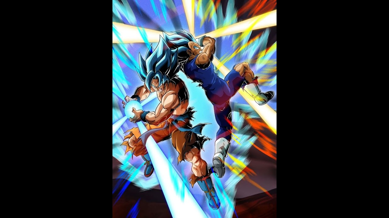 LR TEQ SSB Goku and Vegeta Active OST sung by AI