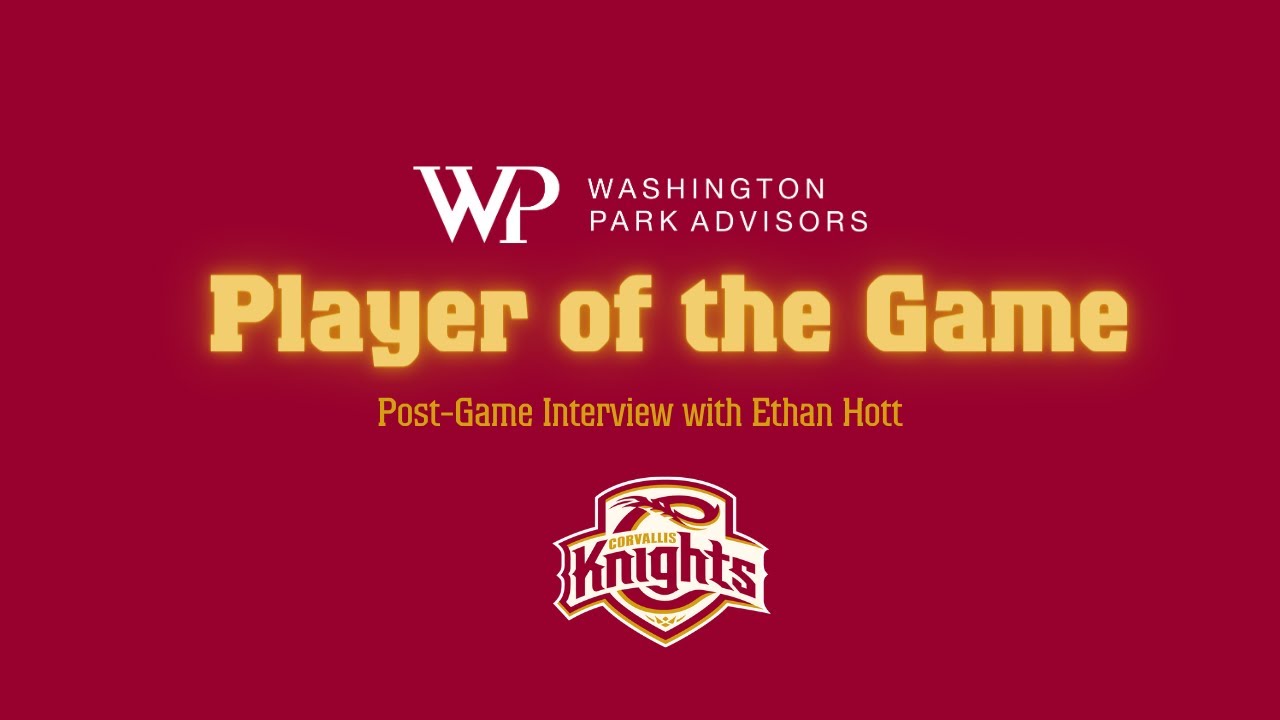 Washington Park Advisors Player of the Game Interivew, Ethan Hott