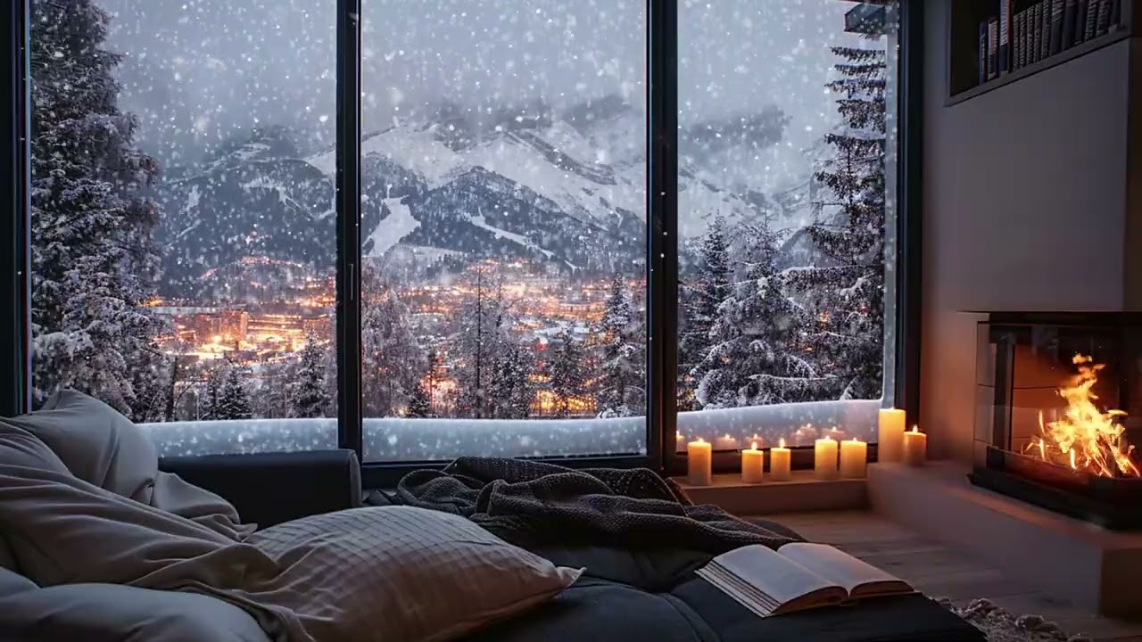Winter ASMR Sounds to Help the Brain Switch Off and Enter Deep Sleep Mode