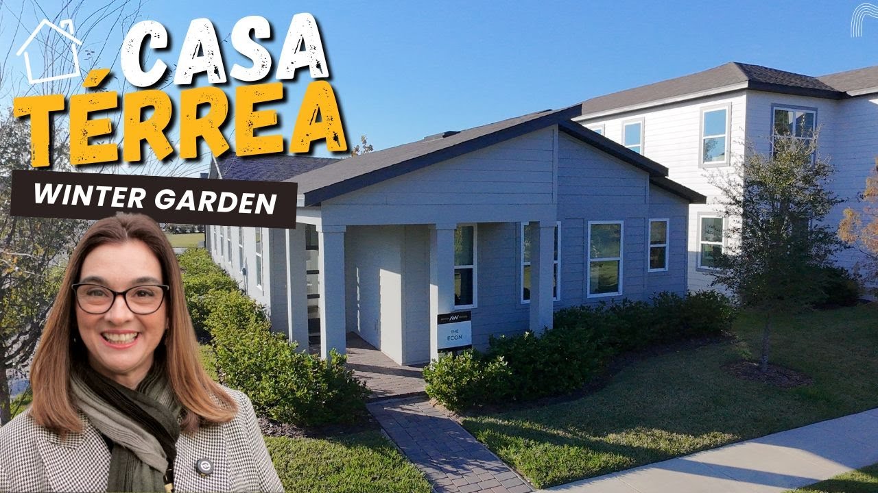 Casa TÉRREA nos EUA 🌳 Com Vista Permanente para a Natureza