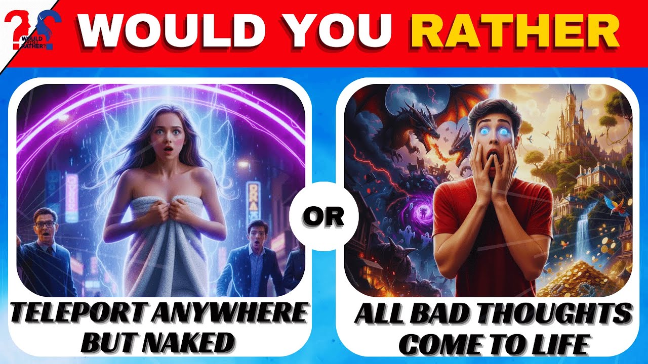 Would You Rather: CURSED SUPER POWERS 😓😤 | EXTREME STAKES!